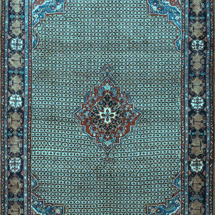 Persian Light Blue Traditional Rug, tr1638lblu