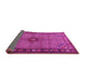 Sideview of Persian Pink Traditional Rug, tr1638pnk