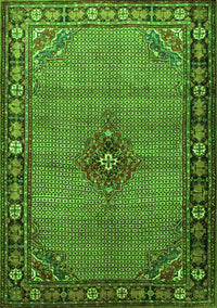 Persian Green Traditional Rug, tr1638grn