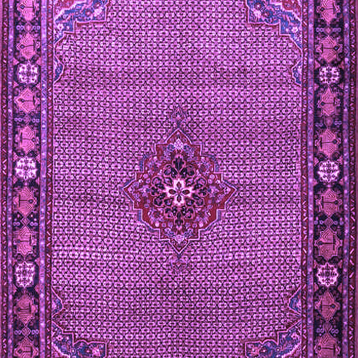 Machine Washable Persian Purple Traditional Area Rugs, wshtr1638pur