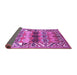 Sideview of Persian Purple Traditional Rug, tr163pur