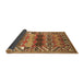 Sideview of Persian Brown Traditional Rug, tr163brn