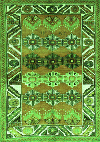 Persian Green Traditional Rug, tr163grn