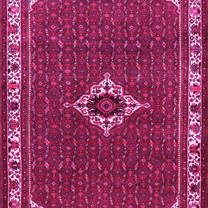 Machine Washable Persian Pink Traditional Rug, wshtr1640pnk