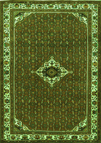 Persian Green Traditional Rug, tr1640grn