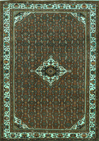 Persian Turquoise Traditional Rug, tr1640turq
