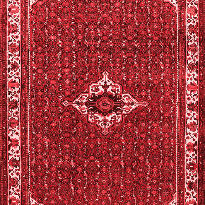 Machine Washable Persian Red Traditional Rug, wshtr1640red