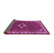 Sideview of Persian Purple Traditional Rug, tr1640pur