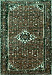 Persian Turquoise Traditional Rug, tr1641turq