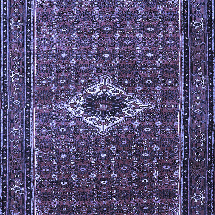 Machine Washable Persian Blue Traditional Rug, wshtr1641blu