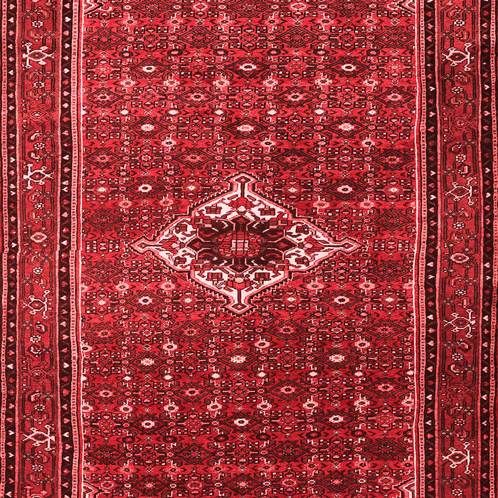 Machine Washable Persian Red Traditional Rug, wshtr1641red