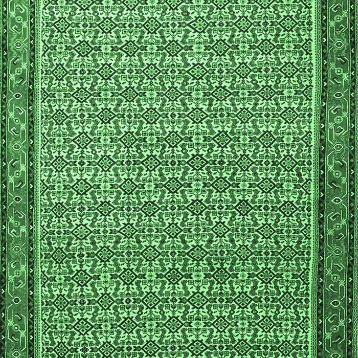 Persian Emerald Green Traditional Rug, tr1642emgrn