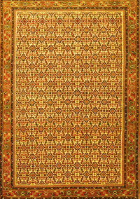 Persian Yellow Traditional Rug, tr1642yw