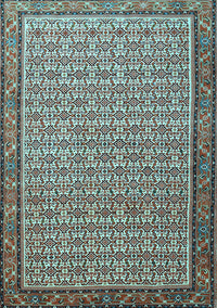 Persian Light Blue Traditional Rug, tr1642lblu