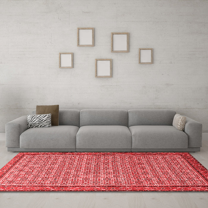 Traditional Red Washable Rugs