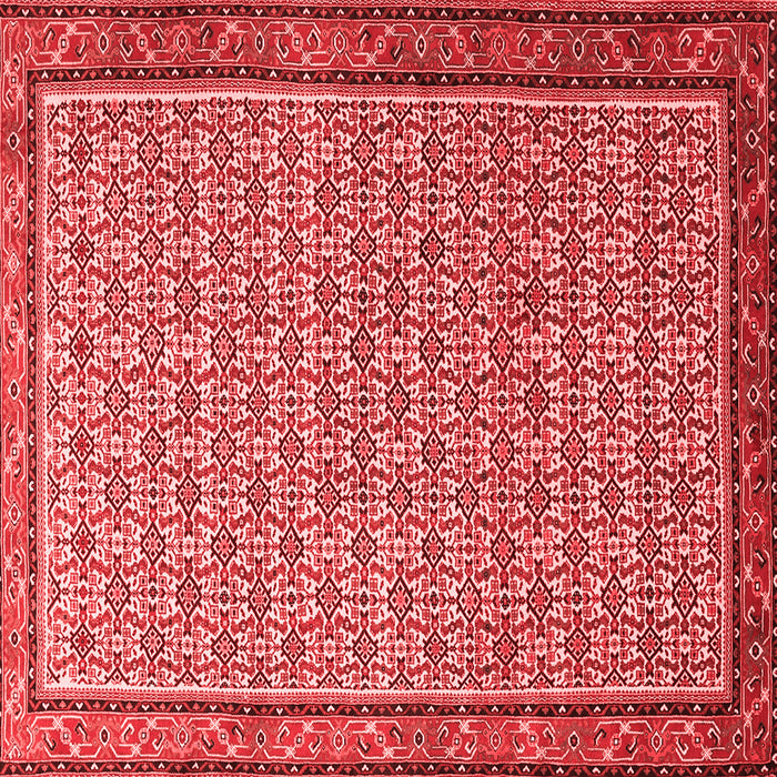 Machine Washable Persian Red Traditional Rug, wshtr1642red