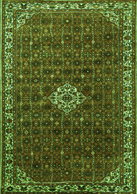 Persian Green Traditional Rug, tr1643grn
