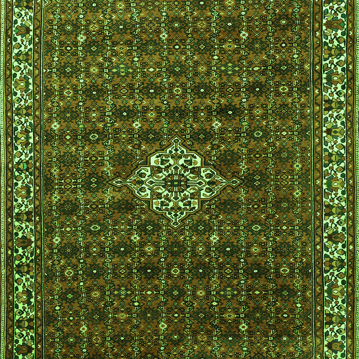 Persian Green Traditional Rug, tr1643grn