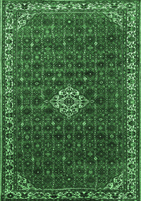Persian Emerald Green Traditional Rug, tr1643emgrn