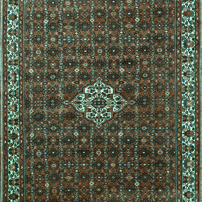 Persian Turquoise Traditional Rug, tr1643turq