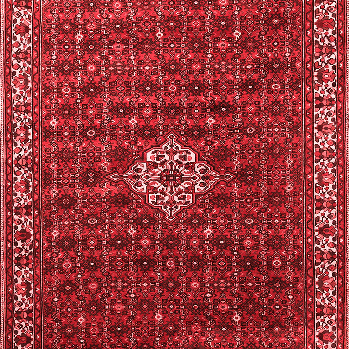 Machine Washable Persian Red Traditional Rug, wshtr1643red