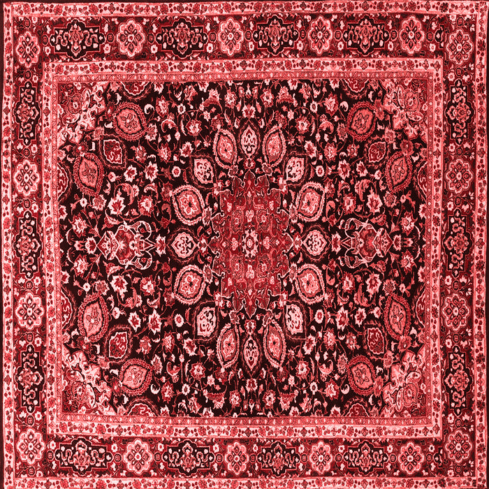 Machine Washable Persian Red Traditional Rug, wshtr1644red