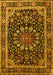 Persian Yellow Traditional Rug, tr1644yw