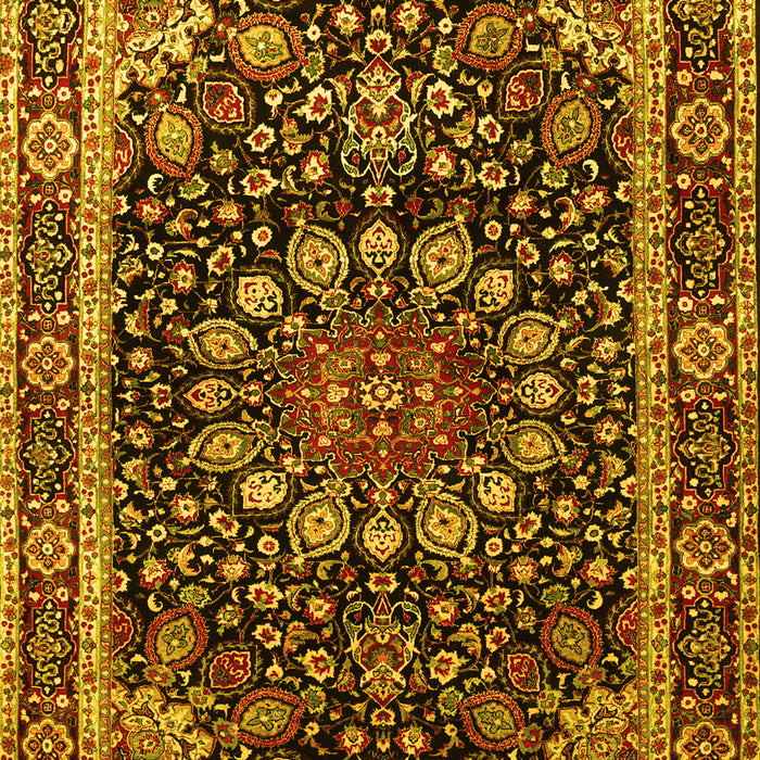 Persian Yellow Traditional Rug, tr1644yw