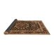 Sideview of Persian Brown Traditional Rug, tr1644brn