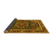 Sideview of Persian Yellow Traditional Rug, tr1644yw