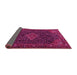 Sideview of Persian Pink Traditional Rug, tr1645pnk