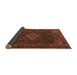 Sideview of Persian Brown Traditional Rug, tr1645brn