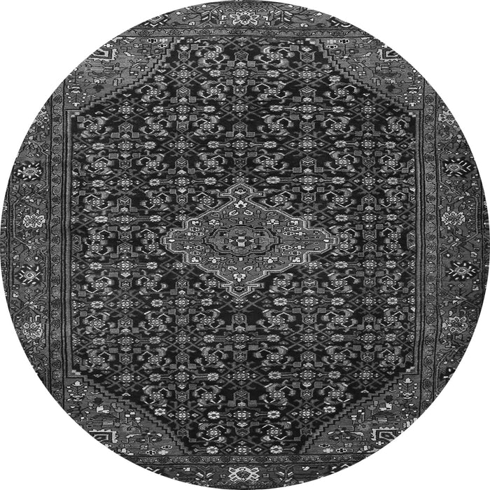 Square Persian Gray Traditional Rug, tr1645gry