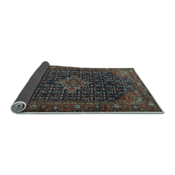 Sideview of Persian Light Blue Traditional Rug, tr1645lblu