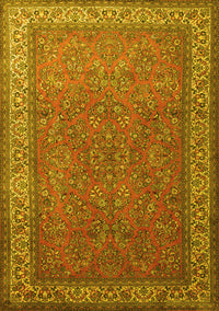 Persian Yellow Traditional Rug, tr1646yw