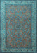 Persian Light Blue Traditional Rug, tr1646lblu
