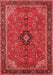 Medallion Red Traditional Area Rugs