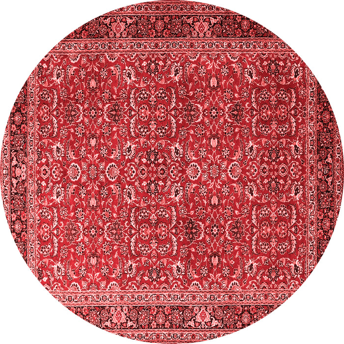Machine Washable Persian Red Traditional Rug, wshtr1649red