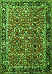 Persian Green Traditional Rug, tr1649grn