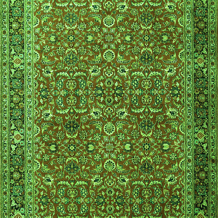 Persian Green Traditional Rug, tr1649grn