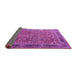 Sideview of Persian Purple Traditional Rug, tr1649pur
