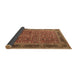 Sideview of Persian Brown Traditional Rug, tr1649brn