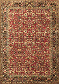 Persian Brown Traditional Rug, tr1649brn