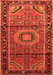 Persian Orange Traditional Rug, tr164org