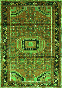 Persian Green Traditional Rug, tr164grn