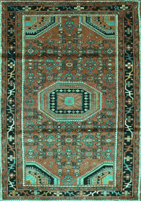 Persian Turquoise Traditional Rug, tr164turq