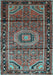 Machine Washable Persian Light Blue Traditional Rug, wshtr164lblu