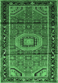 Persian Emerald Green Traditional Rug, tr164emgrn