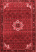 Medallion Red Traditional Area Rugs