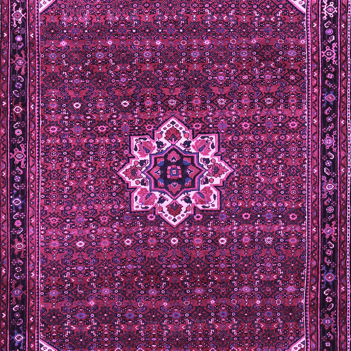 Medallion Purple Traditional Rug, tr1650pur